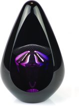 Urnencenter Kristalglas Premium Pandora - Paars - Urn voor as - Gedenkartikel