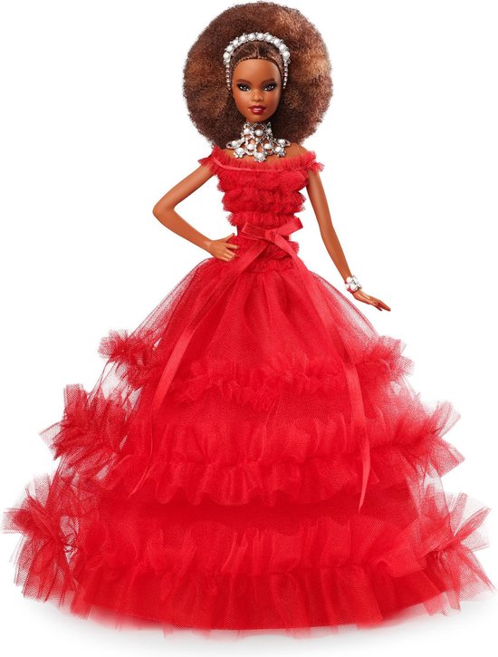 kaart Voorkomen donker Barbie Holiday Doll 2018 - Barbiepop | bol.com