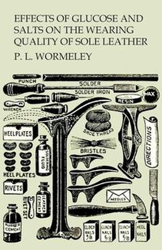 Effects of Glucose and Salts on the Wearing Quality of Sole  ... - cover