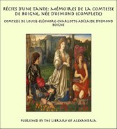 Récits d'une Tante: Mémoires de la Comtesse de Boigne, née d'Osmond (Complete)