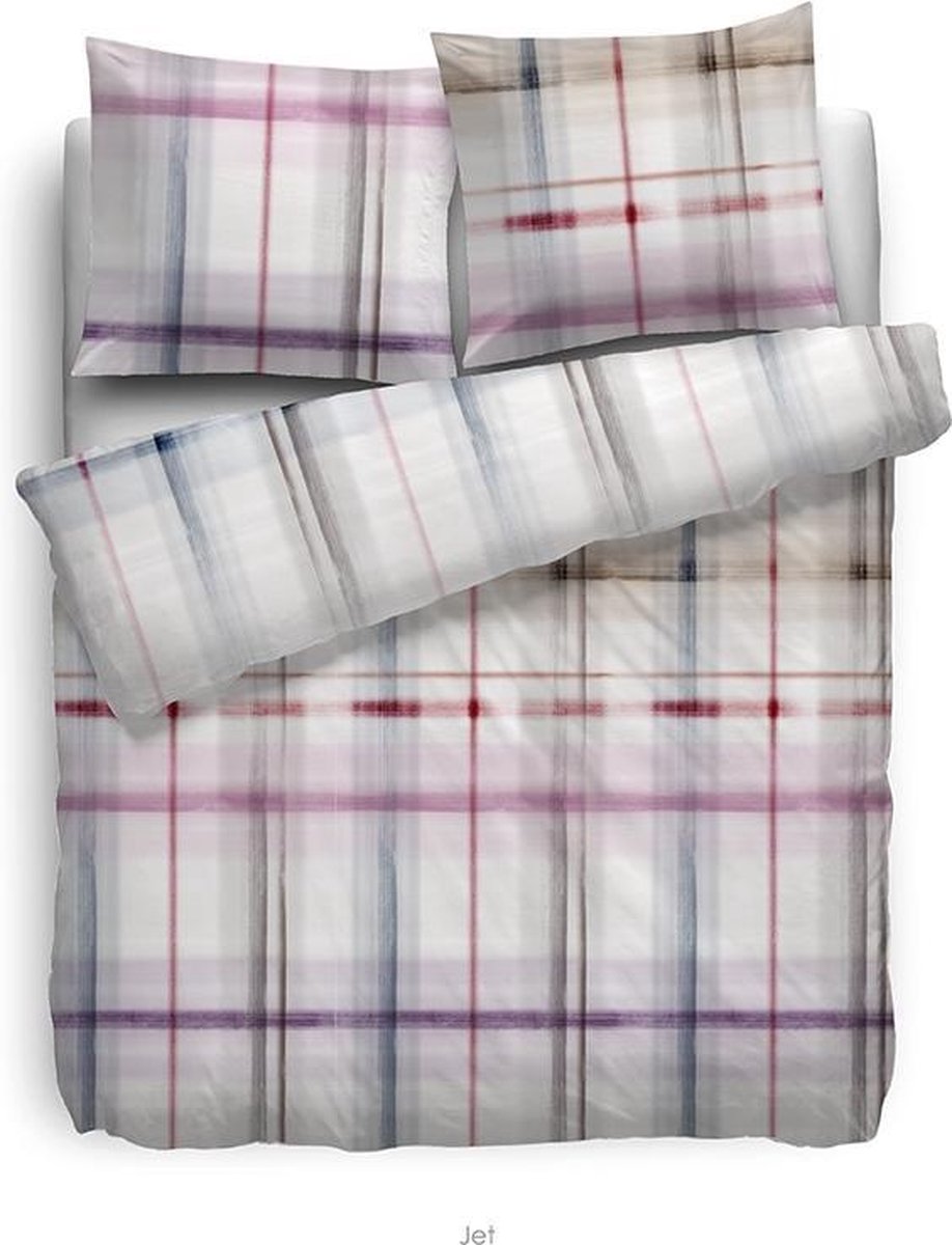 Heckettlane HNL Pure Cotton Jet Dekbedovertrek - Eenpersoons - 135x200 + 80x80 cm - Multi