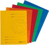 herlitz Schnellhefter easyorga, A4, Colorspankarton, rot