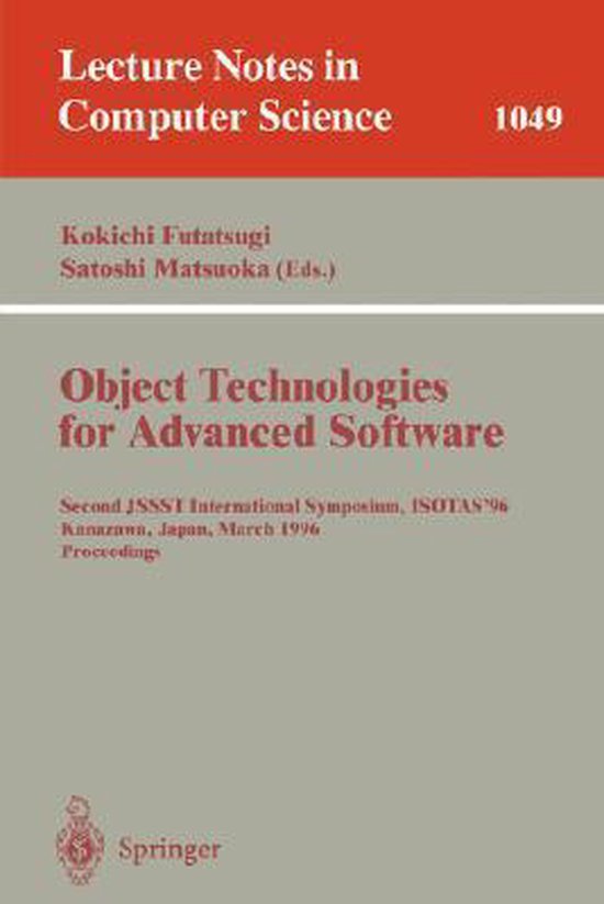 Object-Technologies for Advanced Software - cover