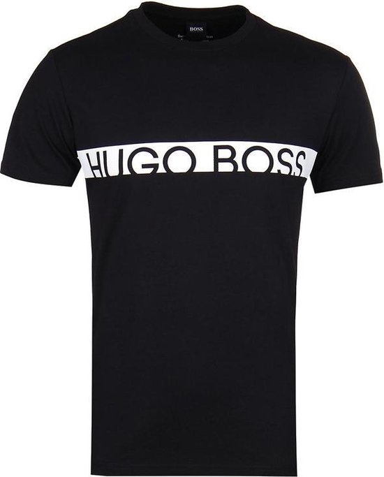 Hugo Boss heren t-shirt - Brand zwart-XXL | bol.com