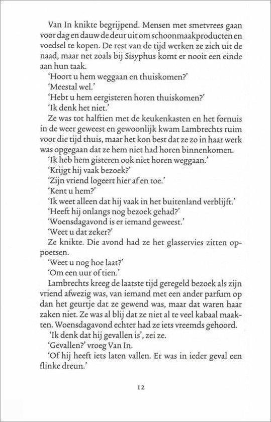 Bovenaan de pagina staat de tekst 'Meesters in misdaad'.