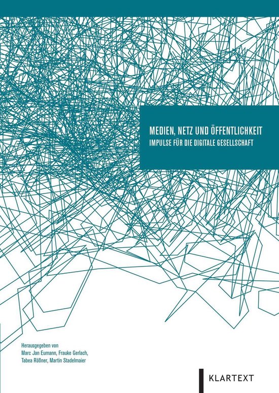 Medien, Netz und Öffentlichkeit - cover