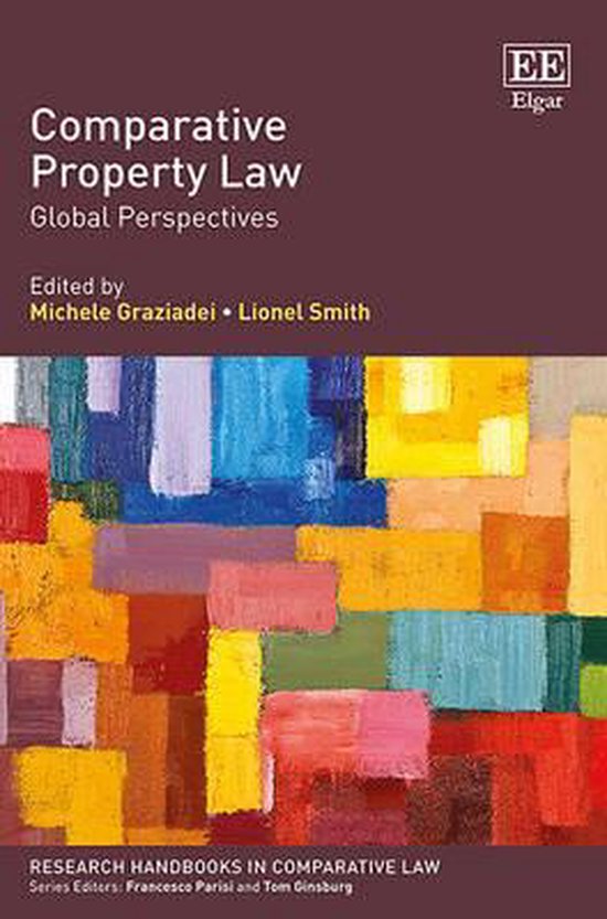 Comparative Property Law 9781848447578 Michele Graziadei Boeken