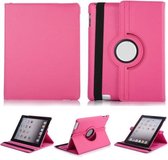 SMH Royal - Geschikt voor iPad Air 2 Hoes Cover Multi-stand Case 360 graden draaibare Beschermhoes donker - Roze