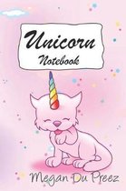 Unicorn Notebook: Unicorns and Rainbow Fantasy Cute Unicorn Notebook