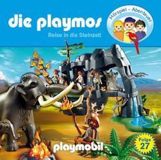 Die Playmos 27. Reise in die Steinzeit - cover