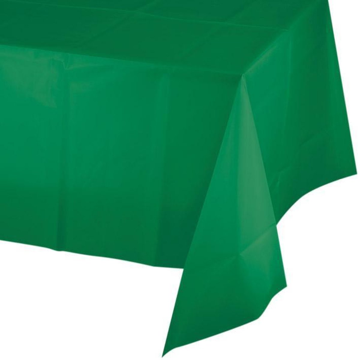Tafelkleed pap emerald green (137x274)