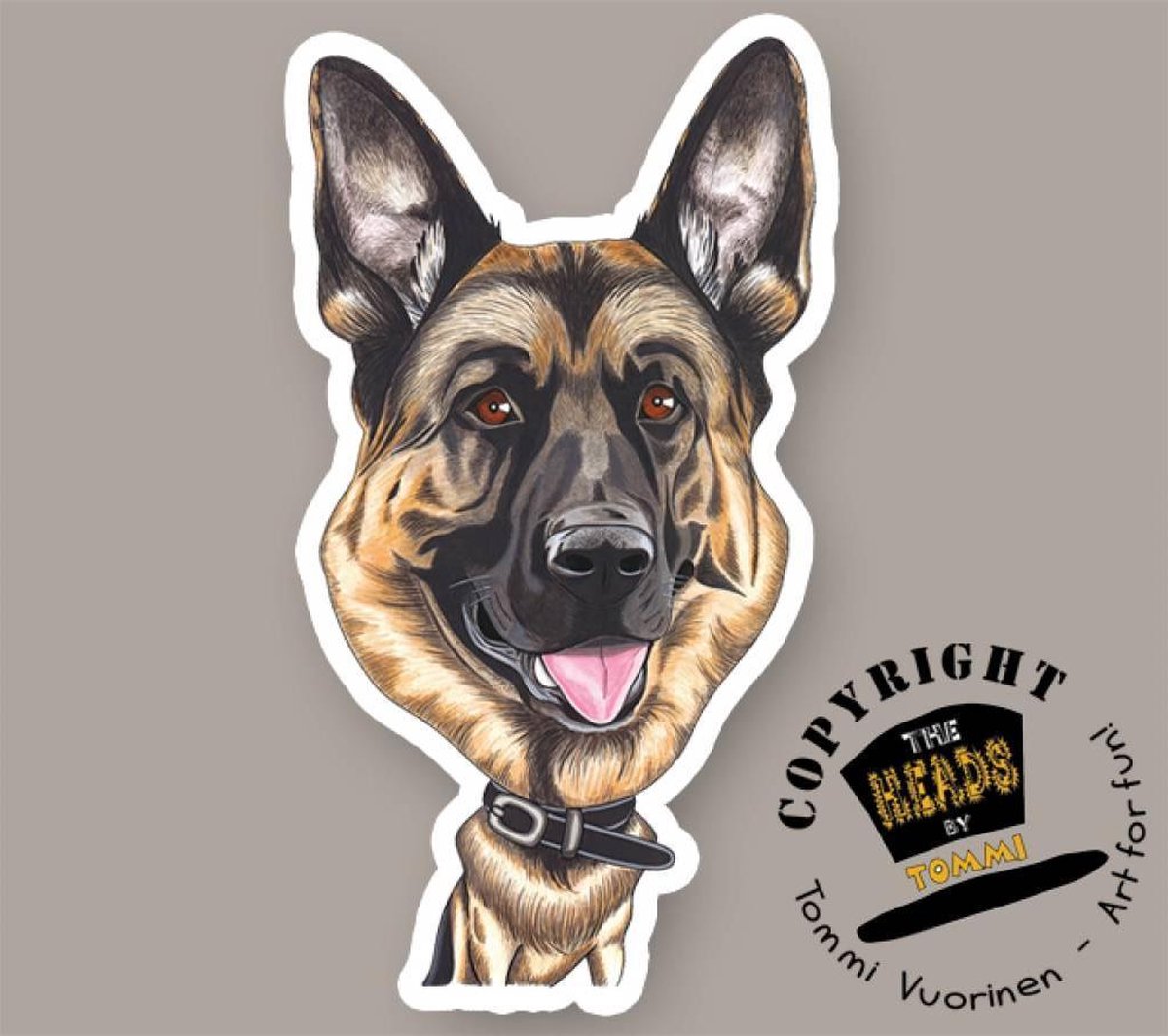Magneet Hond Duitse Herder