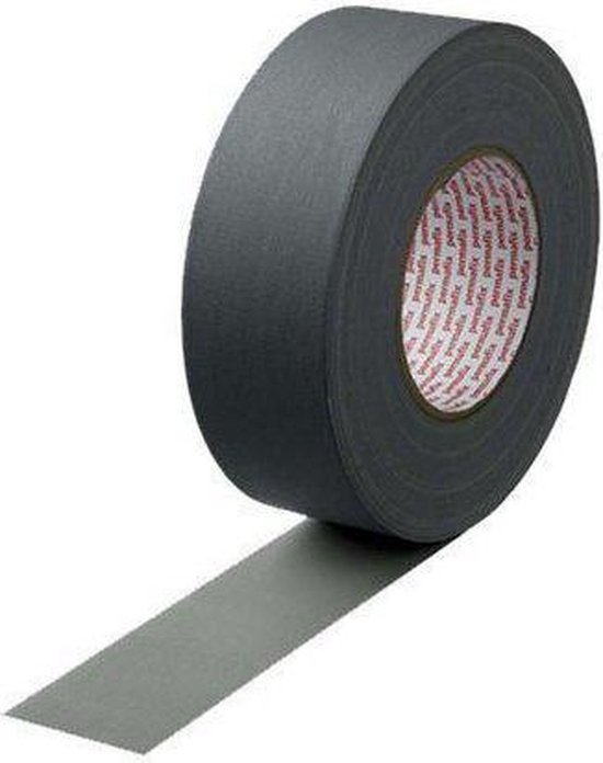 Permafix Montagetape 445 Gaffer tape zwart 50mmx50m