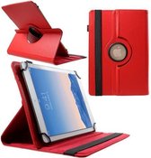 360 Rotating Book Case - Archos Core 101 Hoesje - Rood