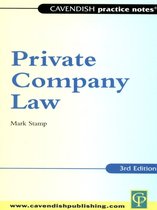 Practice Notes - Practice Notes on Private Company Law