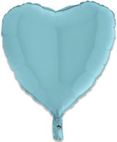 Grabo Heart Shape Balloon Single Pack, Length- 18 Inch, Colo