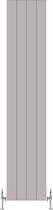 Design radiator verticaal aluminium mat cappuccino 180x37,5cm 1078 watt- Eastbrook Malmesbury