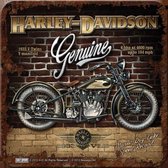 Nostalgic Art Merchandising Onderzetters - Kurk - Harley Davidson