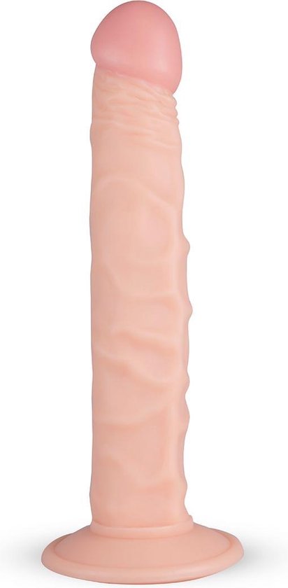 Real Fantasy - Scott - Realistische Dildo met Zuignap - 25 cm - Dildo - Dildo's - Sex Toys voor Vrouwen en Mannen - Dildo Mannen Anaal - Beige