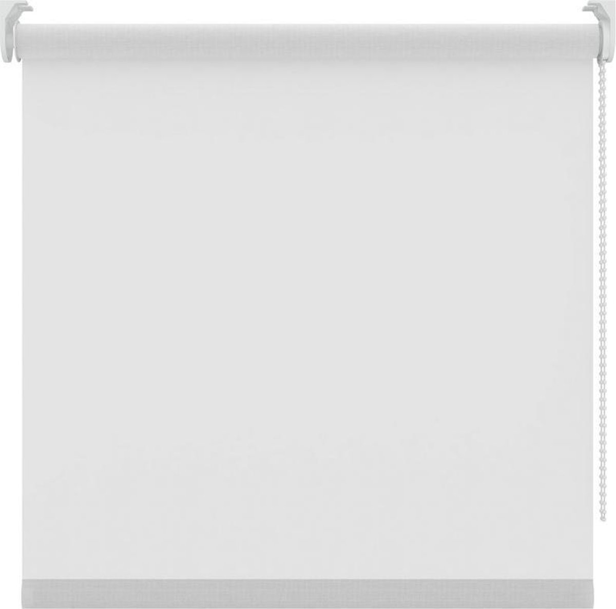Decosol Rolgordijn Lichtdoorlatend - Krijt Wit (833) - 150 x 190 cm