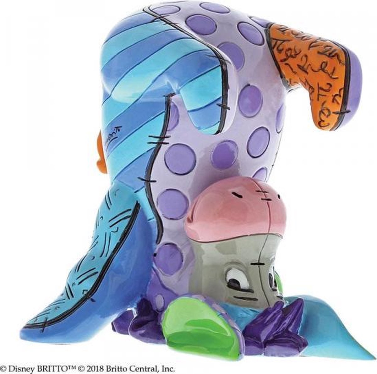 Disney Britto Beeldje Eeyore - mini - 7 cm