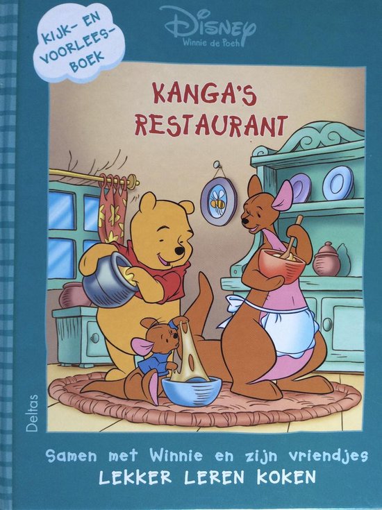 Foto: Winnie de poeh kijk en voorleesboek kanga s restaurant