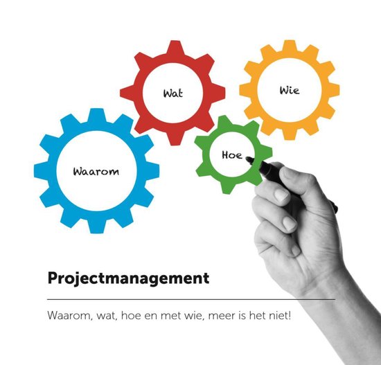 Projectmanagement: waarom, wat, hoe en met wie, meer is het niet!