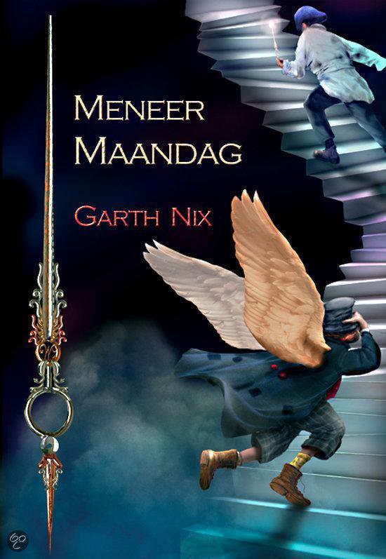Cover van het boek 'Meneer Maandag' van Garth Nix en Garth Nix