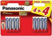 Panasonic Pro Power AAA 4+4 Single-use battery Alkaline 1,5 V