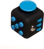 Fidget Cube - Friemelkubus Zwart/Blauw