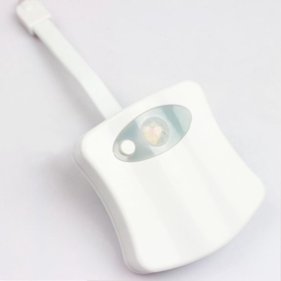 WC led verlichting met sensor, toilet nachtlamp van Zazu — afbeelding 2