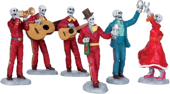 Lemax - Fiesta De Los Muertos -  Set Of 6