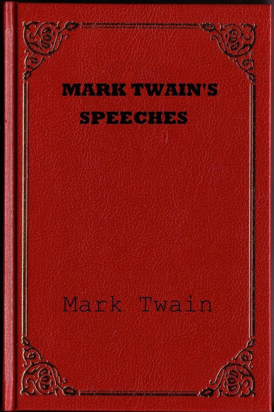 Mark Twain's Speeches - cover