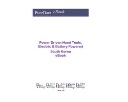 PureData eBook - Power Driven Hand Tools, Electric & Battery Powered in South Korea