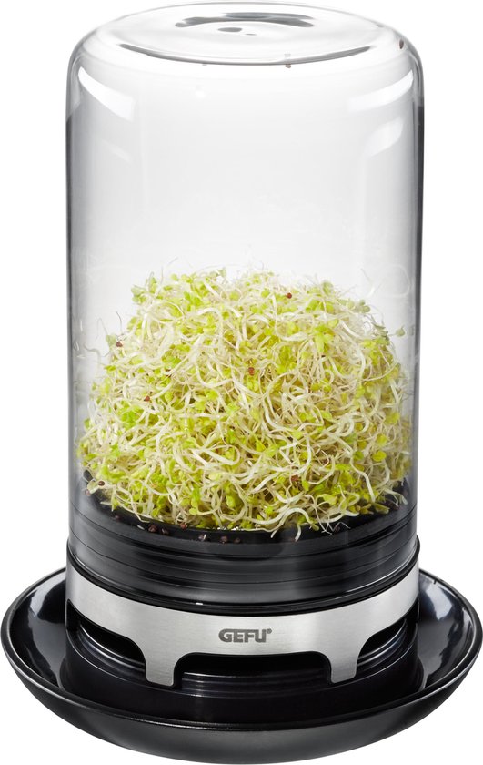 GEFU Sprossenglas BIVITA® – Verse kiemen eenvoudig thuis gekweekt