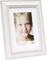 Deknudt Frames fotolijst S221H1 - wit met naturel accent - 21x29,7cm