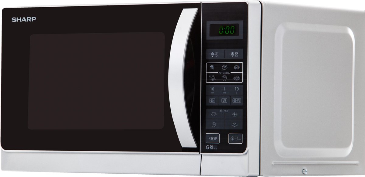 Sharp R642INW - Solo Magnetron met Grill thumbnail 7