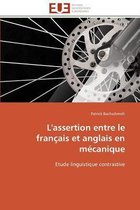 L'assertion entre le français et anglais en mécanique