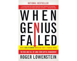 Omslag van When Genius Failed
