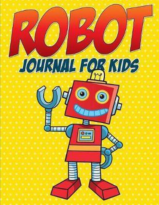 Robot Journal for Kids - cover