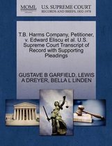 T.B. Harms Company, Petitioner, V. Edward Eliscu et al. U.S. Supreme Court Transcript of Record with Supporting Pleadings