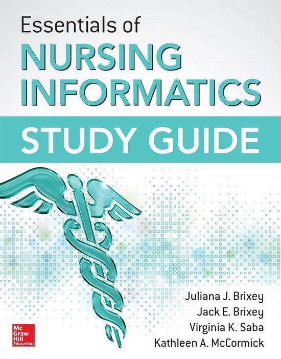 Essentials of Nursing Informatics Study Guide - cover
