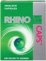 Rhino Caps inhalatie - Stoommiddel Bij Verkoudheid - 16 capsules