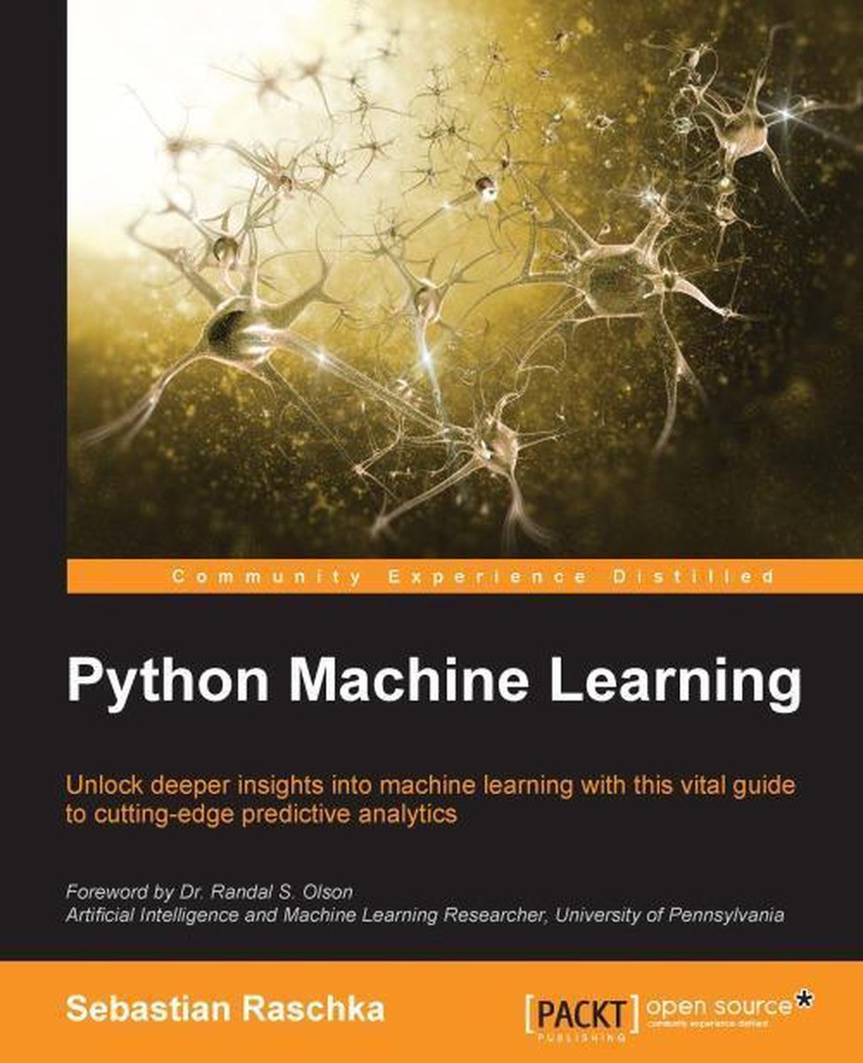 Omslag van Python Machine Learning