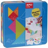 STICKERSPEL TANGRAM METAAL DS