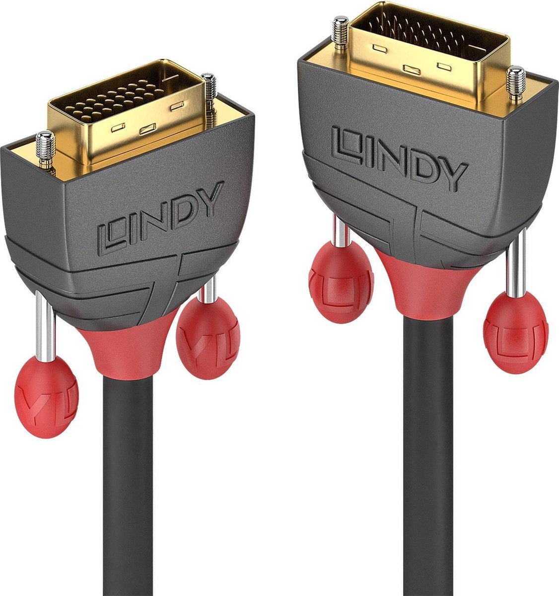 Lindy 36227 15m DVI-D DVI-D Zwart DVI kabel
