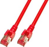 Techtube Pro - Internetkabel S/FTP CAT6 - rood - 3 meter