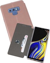 Slim Folio Case - Book Case Telefoonhoesje - Folio Flip Hoesje - Geschikt voor Samsung Galaxy Note 9 - Roze