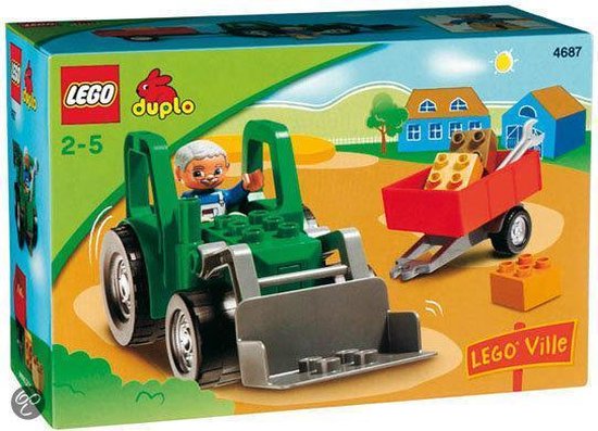 LEGO Ville Tractor met Aanhangwagen - 4687 | bol.com