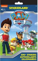 Paw Patrol Stickerboek met 4 vellen stickers